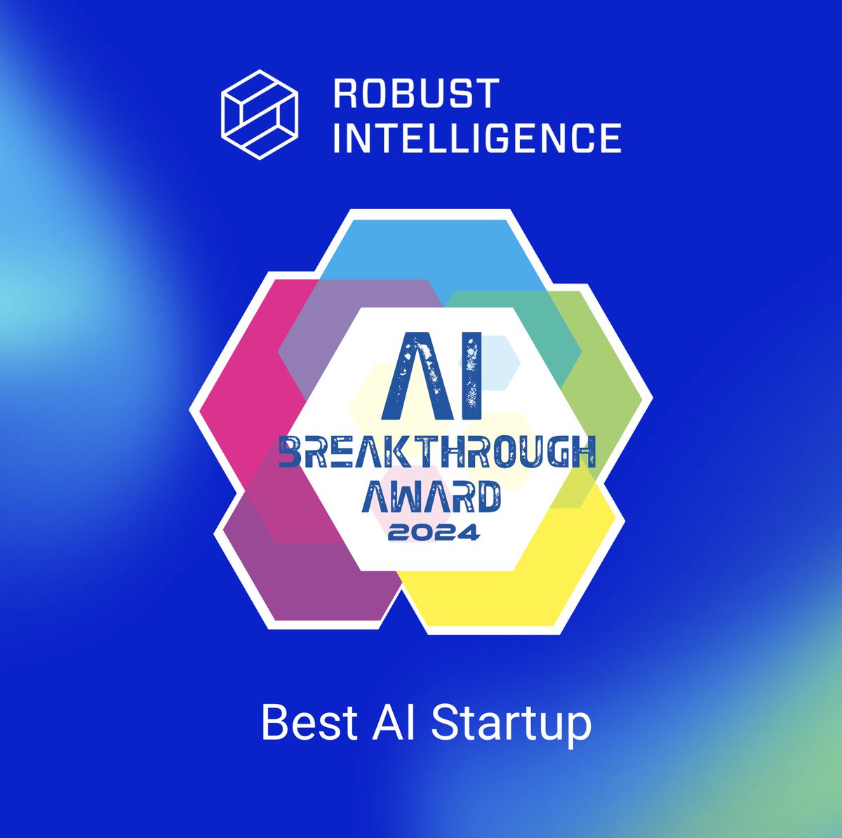 Robust Intelligence (now part of Cisco) (@robusthq) on Twitter photo 🏆 We're honored to receive the "Best AI Startup" award for the second consecutive year from <a href="/AI_Breakthrough/">AI Breakthrough</a>!
Chosen from over 5,000 global nominations, this award highlights our commitment to innovation in AI application security. 🏆 We're honored to receive the "Best AI Startup" award for the second consecutive year from <a href="/AI_Breakthrough/">AI Breakthrough</a>!
Chosen from over 5,000 global nominations, this award highlights our commitment to innovation in AI application security.