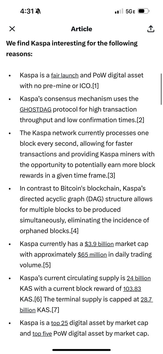 christi61026749's tweet image. Why $MARA is bullish on $KAS