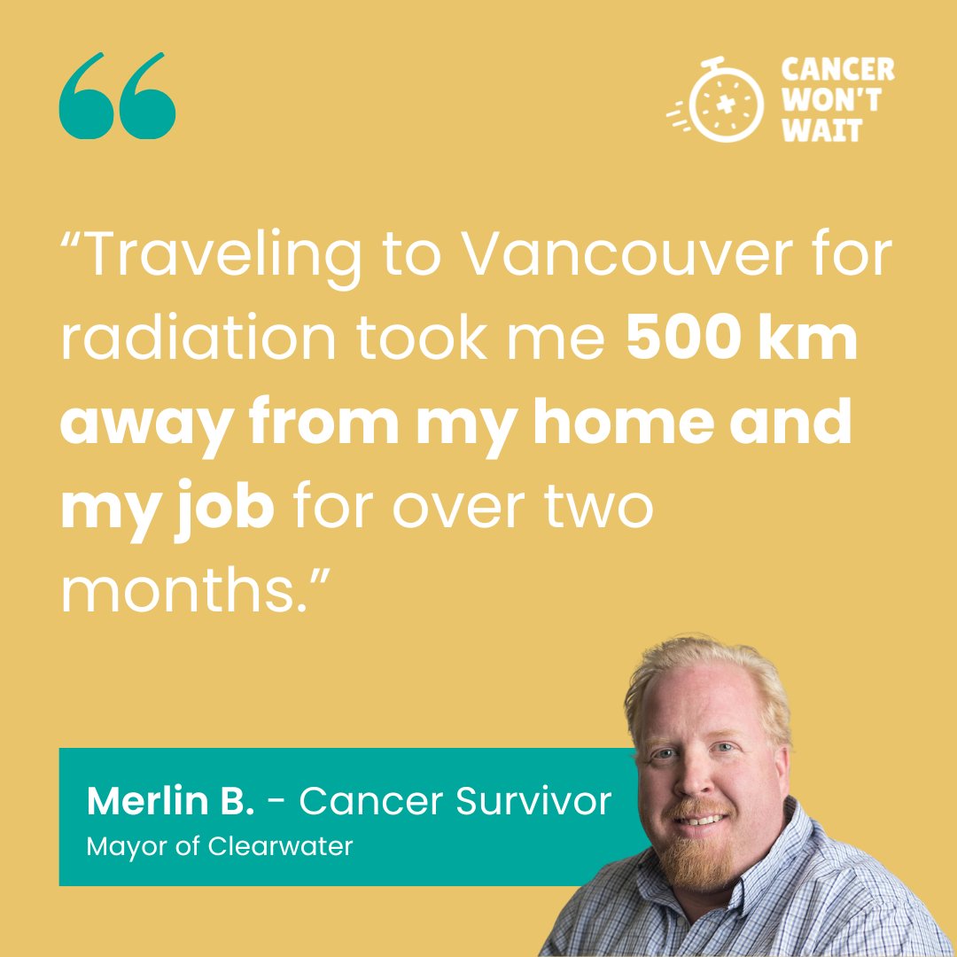 Cancer Won't Wait tweet media