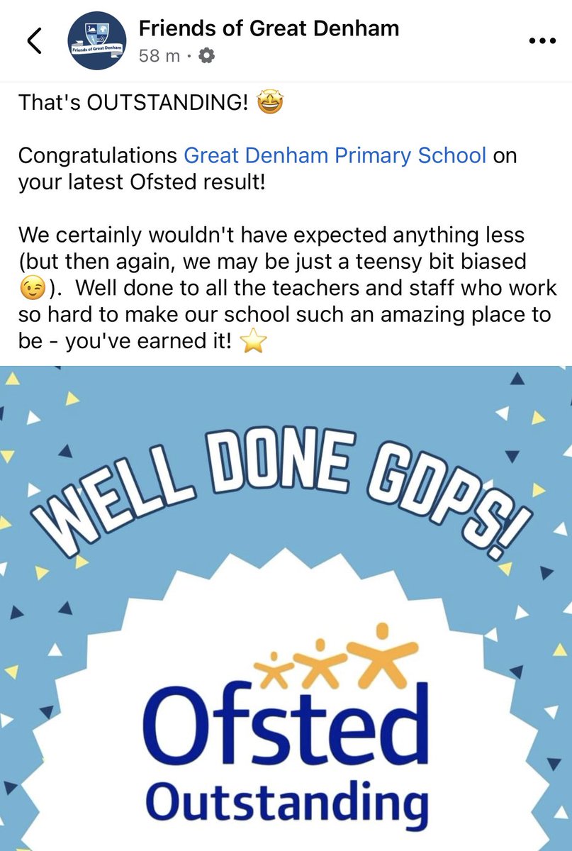We are thrilled our recent inspection is now published -thank you to our GDPS community for all the support 🥰