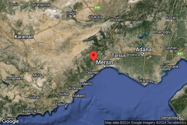 EdisDeprem's tweet photo. #DEPREM #EARTHQUAKE
Yenişehir/Mersin, Türkiye
2024-06-26 23:37:15
Büyüklük: 4.24
#EDISTÜRKİYE
https://t.co/B1THILRGZl https://t.co/yonQHPupSI