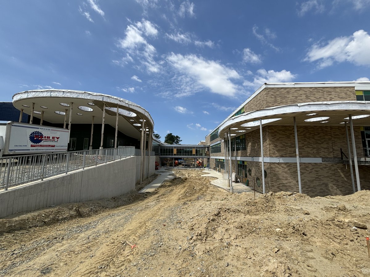 SHP (@shp_design) on Twitter photo Check out Peck! The new K-8 school for <a href="/GCSchoolsNC/">Guilford Co. Schools</a> is coming to life more and more every day as they prepare to bring students in the doors next January. We cannot wait to see how this groundbreaking project shapes the Greensboro community! Check out Peck! The new K-8 school for <a href="/GCSchoolsNC/">Guilford Co. Schools</a> is coming to life more and more every day as they prepare to bring students in the doors next January. We cannot wait to see how this groundbreaking project shapes the Greensboro community!