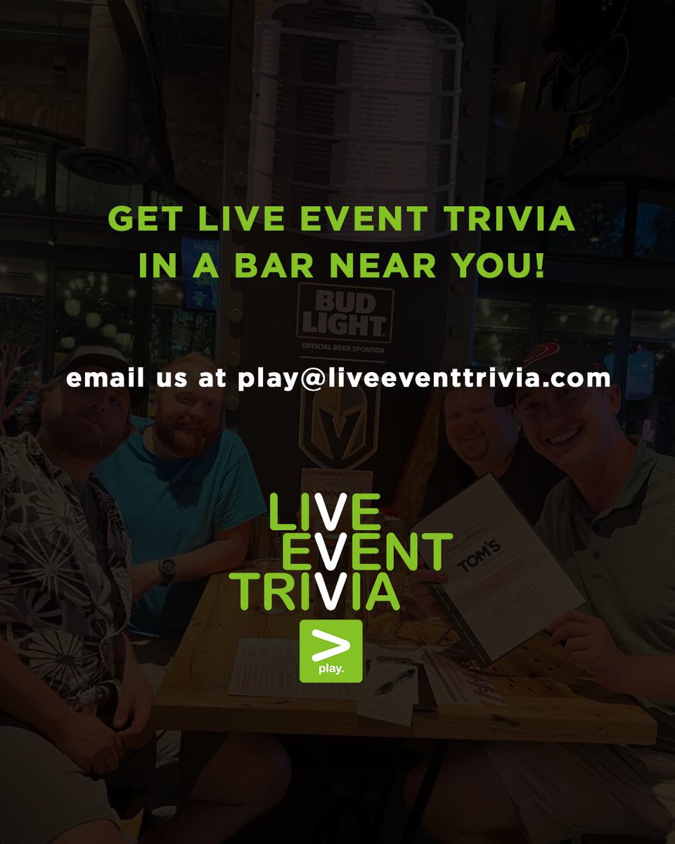 Our featured winners are from <a href="/SkydanceBrewing/">Skydance Brewing Co.</a> this week! 

We have trivia in four states today!

Good luck 🥇😎

#LiveEventTrivia #Trivia