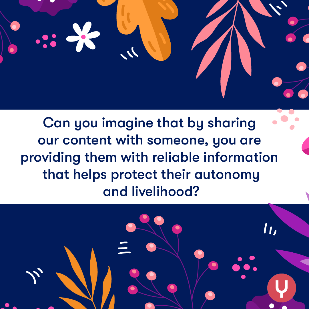 💖¿Sabías que gracias a ti estamos aquí? Sí, ¡a ti que compartes nuestro contenido y nos ayudas a llegar a más personitas! 🚀

🤗 Compartirnos es un acto de sororidad, porque así, quien necesite info confiable para tomar las riendas de su vida, ¡la tendrá! hola.ayacontigo.org