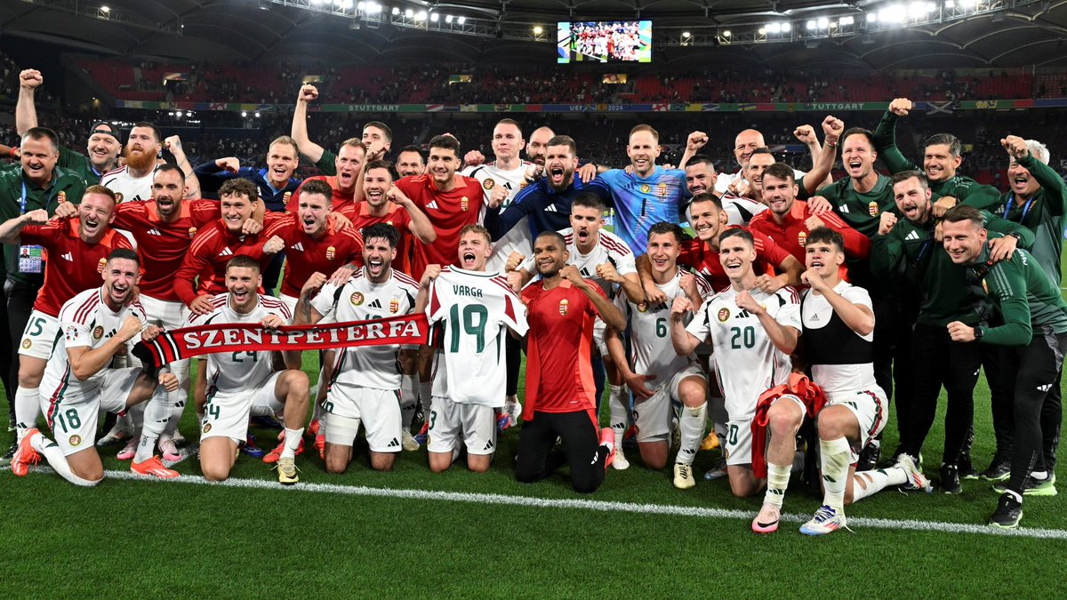 griezmannility_'s tweet photo. That’s that. Hungary’s euro journey comes to an end. That game v Switzerland hurts even more now. But it is what it is. Thankfully Varga is okay, and we were able to show that we can fight until the end. Better things are coming for us. 🇭🇺❤️ https://t.co/5DZvARpKE2