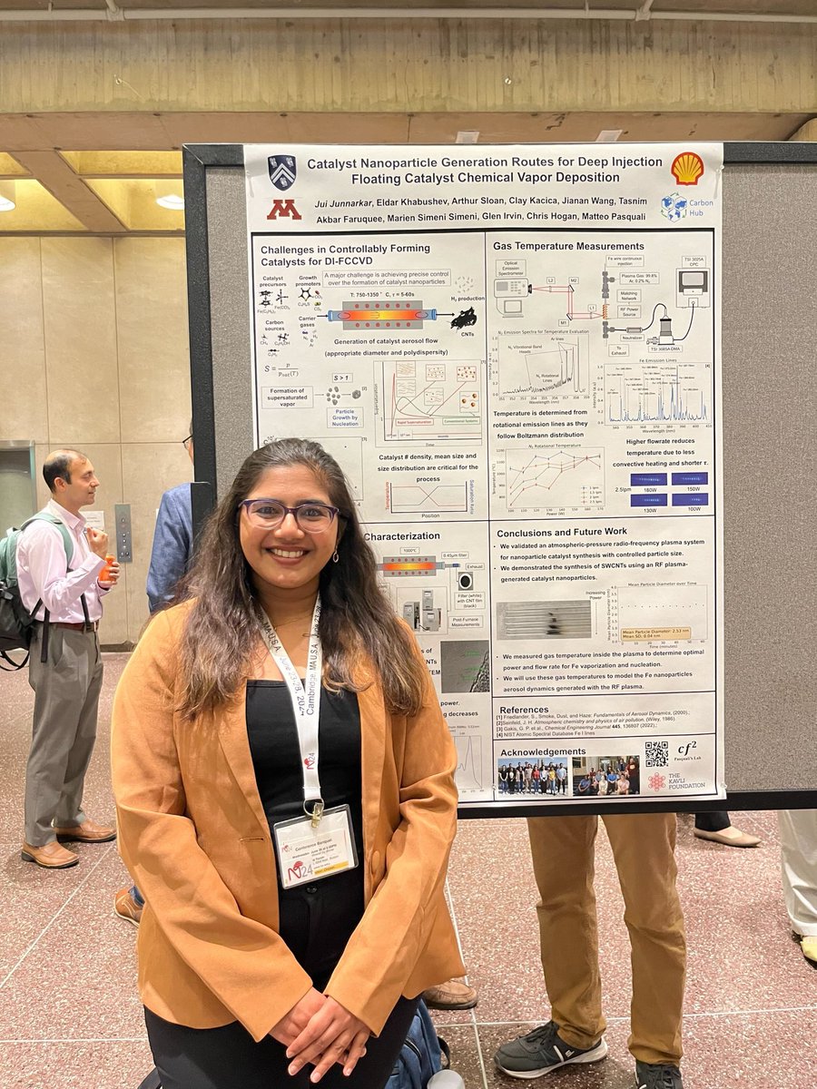 cf2_group's tweet photo. On Tuesday graduate students Jui Junnarkar, Lily Gong, Joe Khoury, and Alex Dantzler presented their posters at #NT24 https://t.co/KJQWReCEZE
