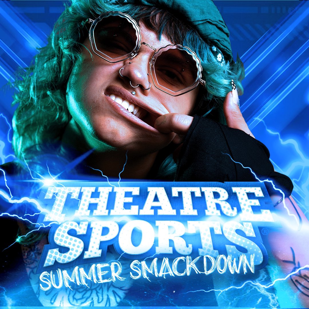 Buckle up Edmonton. It’s time for the THEATRE SPORTS SUMMER SMACK DOWN. 

Starting this Friday at 7PM teams of Rapid Fire Improvisers will fight for your love and laughs and the opportunity to be crowned champion! 

See you there! 💙