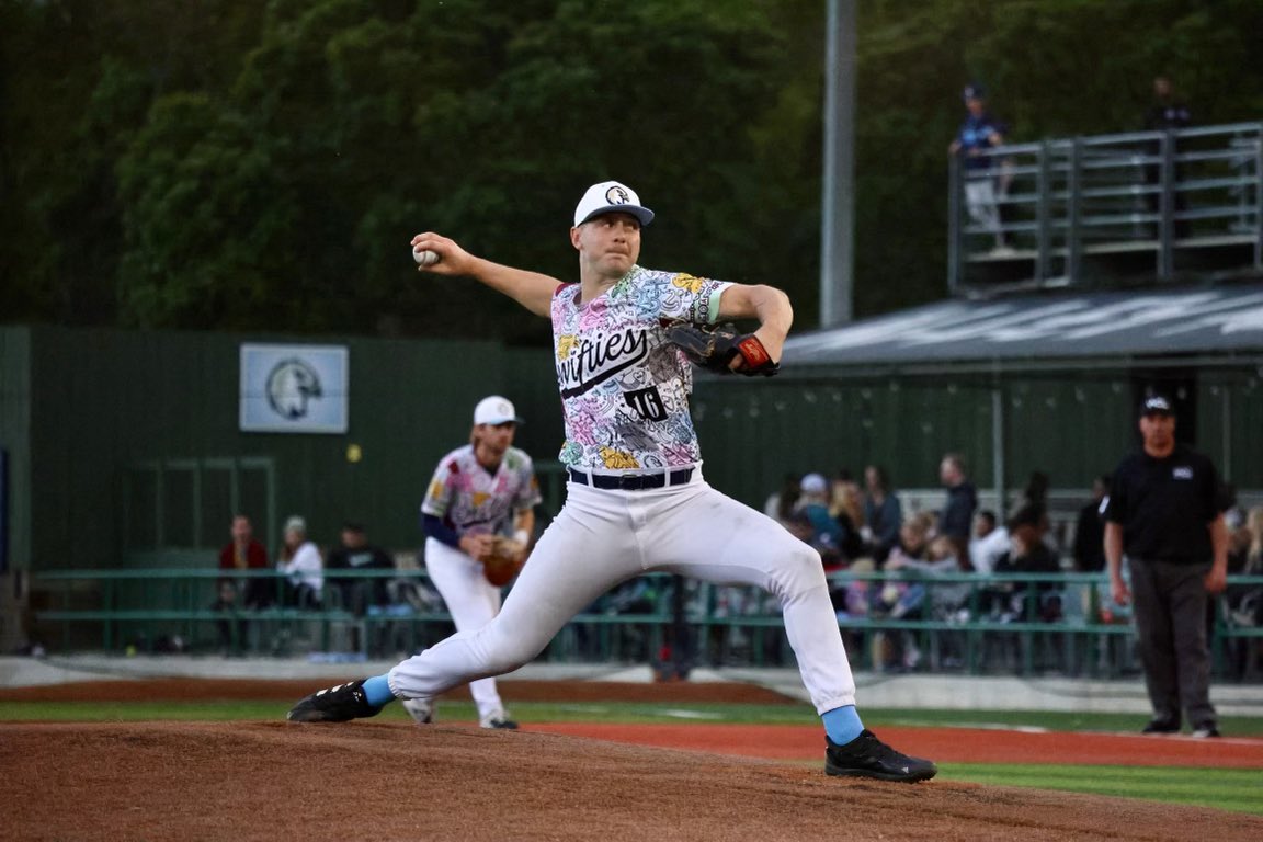 AHP (@abhperformance) on Twitter photo Shout out to <a href="/tyjans16/">Tylor Jans</a> who is off to a great start with the <a href="/EdmRiverhawks/">Edmonton Riverhawks</a>
In 6 innings (in 6 appearances) Jans has 2 saves, given up just 1 run, and has punched out 10!
#AHPFamily Shout out to <a href="/tyjans16/">Tylor Jans</a> who is off to a great start with the <a href="/EdmRiverhawks/">Edmonton Riverhawks</a>
In 6 innings (in 6 appearances) Jans has 2 saves, given up just 1 run, and has punched out 10!
#AHPFamily