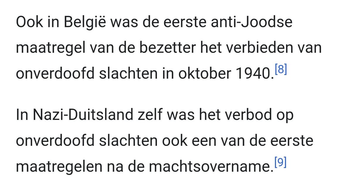extreem rechts en verbod op onverdoofd slachten... they go way back