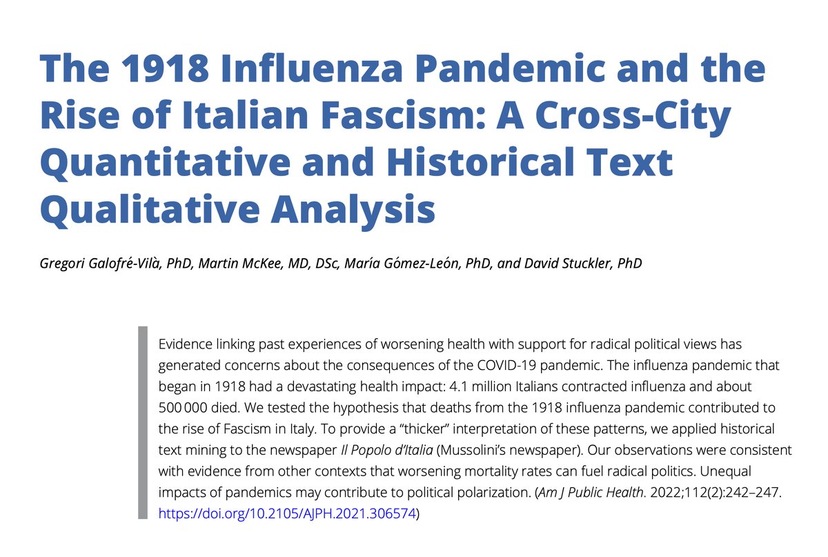 luckytran's tweet photo. Reminder: Fascism rose partly as a result of the 1918 pandemic. Do not stay silent about the attempts to ban masks and protests. https://t.co/LP9H8xkmIV