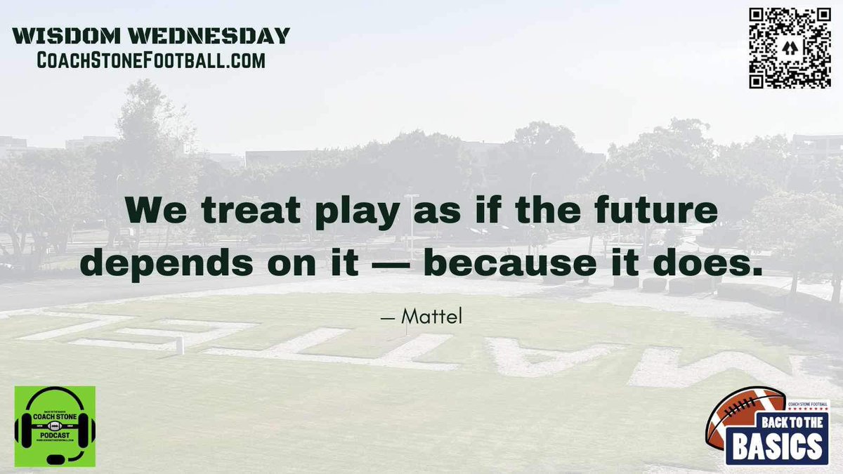 Coach_Stone_MT's tweet photo. Coach Stone Football: Back to the Basics
@jwelter47
@Mattel
#WisdomWednesday #CSFCoaching #CSFMagazine #BackToTheBasics
#DrillManualImpact #CSFVARK https://t.co/d0F1LPTTJ1
