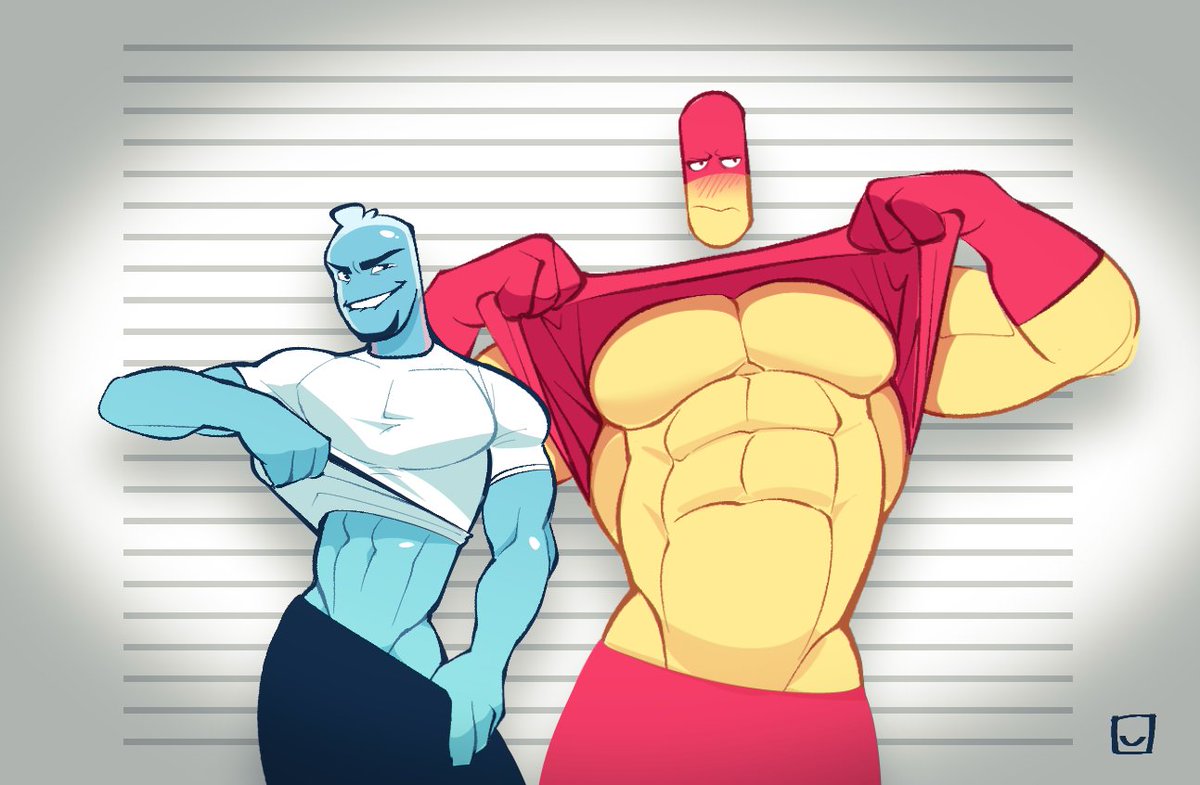 guys that is not how you take a mugshot...
proving that you dont have any weapons on you doesnt work like that either...