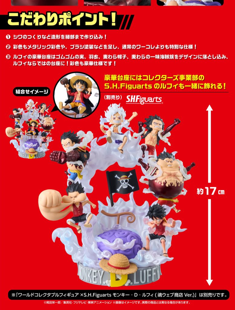 ワンピース ワールドコレクタブルフィギュア PREMIUM-モンキー・D
