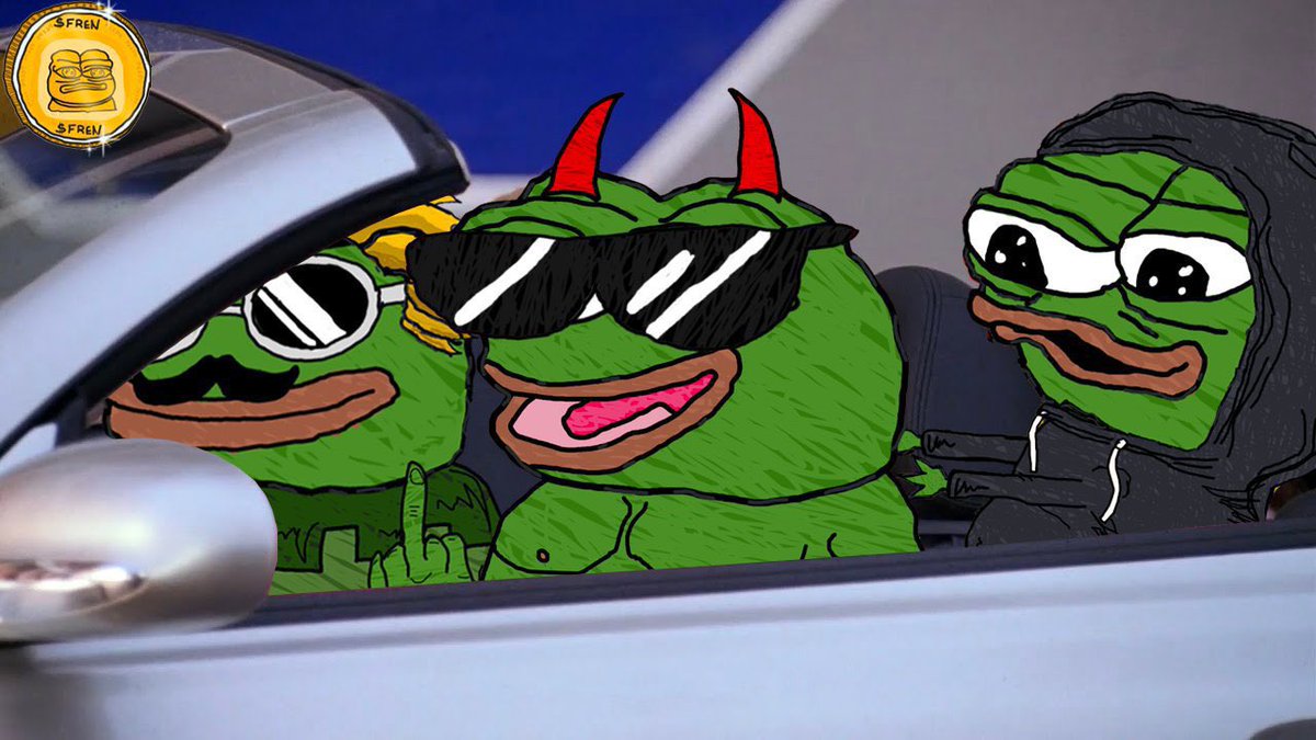 Hop in frens!

Hot $FREN summer is here😎