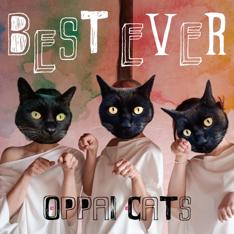 rooftop1976's tweet photo. 尾道発・元気を届けるガレージパンクガールズトリオ OPPAI CATS、Suzu Toyama参加の3rdアルバム『BEST EVER』リリース - ニュース | Rooftop https://t.co/85JCZEaxlk https://t.co/V2OS0pilgC