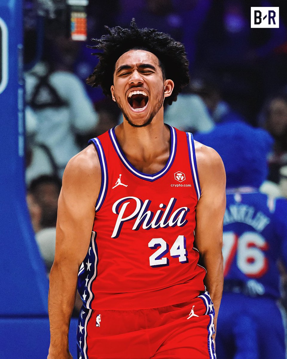 Bleacher Report (@bleacherreport) on Twitter photo Jared McCain is heading to the Sixers at No. 16 ⭐️
The Duke freshman helped lead the Blue Devils to an Elite 8 run 🔥
(via <a href="/ShamsCharania/">Shams Charania</a>) Jared McCain is heading to the Sixers at No. 16 ⭐️
The Duke freshman helped lead the Blue Devils to an Elite 8 run 🔥
(via <a href="/ShamsCharania/">Shams Charania</a>)