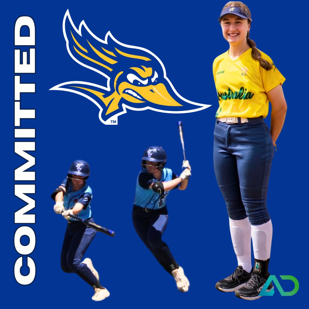 AD_0fficial's tweet photo. Congrats to Molly Gill for committing to your opportunity to attend and play softball for NCAA Div.1 program California State University Bakersfield! Congrats Coach O and the coaching staff at CSUB🥎 for securing Molly for Fall 2025!
@_mollygill @CSUB_Softball @CoachLettyO https://t.co/rCLwxyMSKN