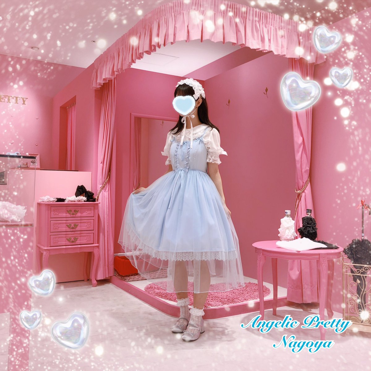 Angelic Pretty 乙女のチュチュdoll JSK パープル Angelic