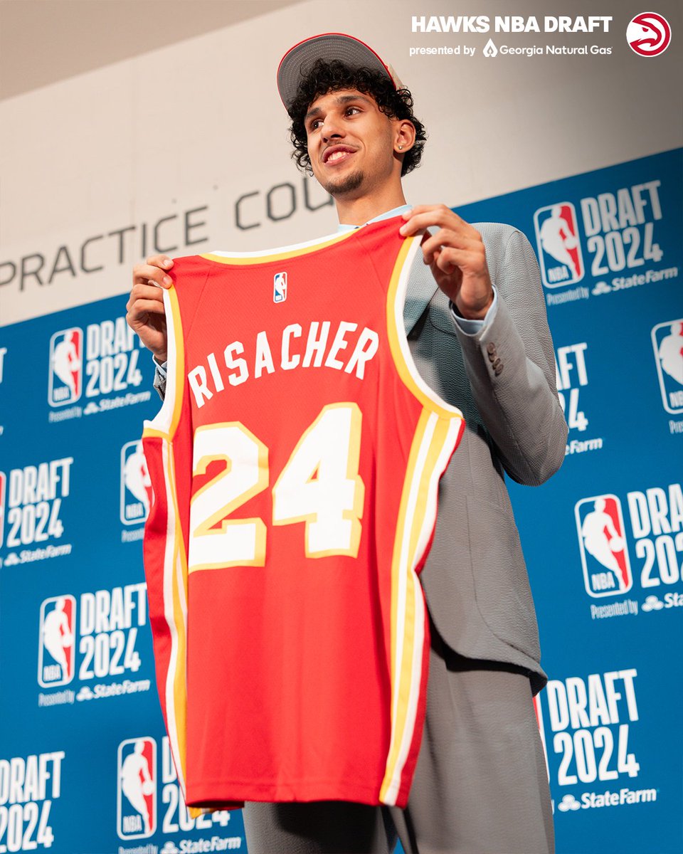 ATLHawks's tweet photo. 2024 NBA Draft: Pick 1 https://t.co/d7GnyDsWz5