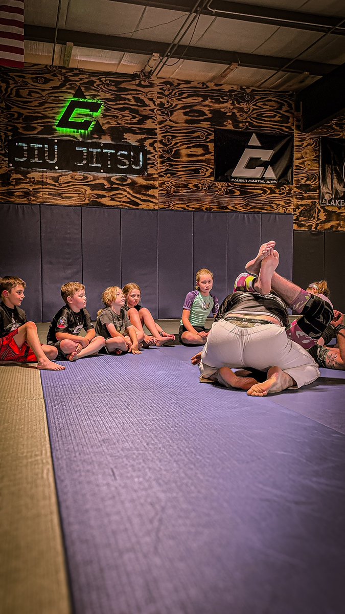 CaliberJiuJitsu's tweet photo. 📸 Moments like these are what it’s all about. Our kids’ class isn’t just about learning jiu-jitsu—it’s about building lifelong character skills and knowledge that they’ll carry with them forever. https://t.co/BbnvKidFmH