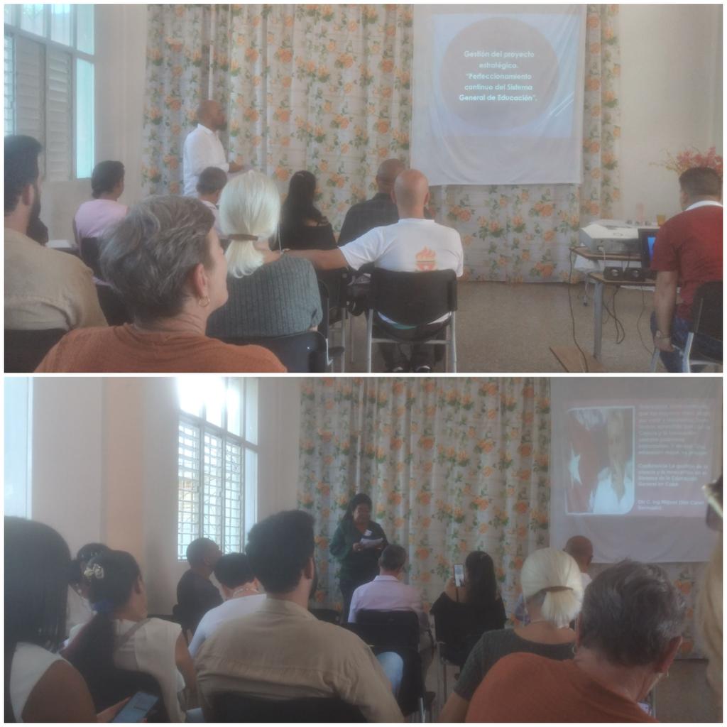 Elevar la calidad y eficiencia del proceso docente educativo premisa de la Dirección municipal de Artemisa en apertura de seminario de preparación para curso 2023-2024. <a href="/Artemisa/">arte misa</a> <a href="/CubaMined/">MINED</a> <a href="/yarobyalvarez/">Director Provincial Educación Artemisa</a> 
<a href="/LidiaAzcuy/">Olga Lidia Hernández Azcuy</a> <a href="/EduArtemisa/">DPEArtemisa</a> <a href="/NelsonLuisRodr4/">Nelson Luis Rodríguez Díaz</a>