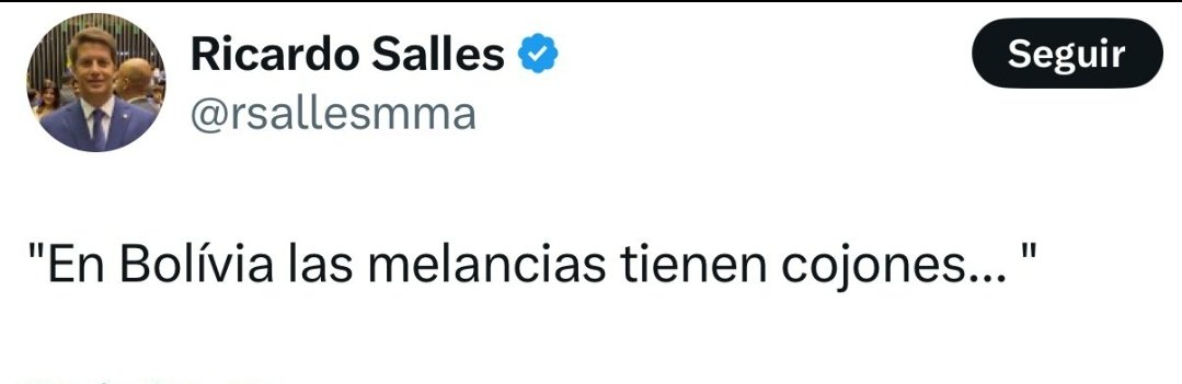 Ao incitar as Forças Armadas contra os poderes democraticamente constituídos, Ricardo Salles comete crime (L14197 - Artigos 359L e 359M) e deve responder na medida da Lei. O Congresso Nacional não pode tolerar parlamentares golpistas que não respeitam os valores republicanos. É