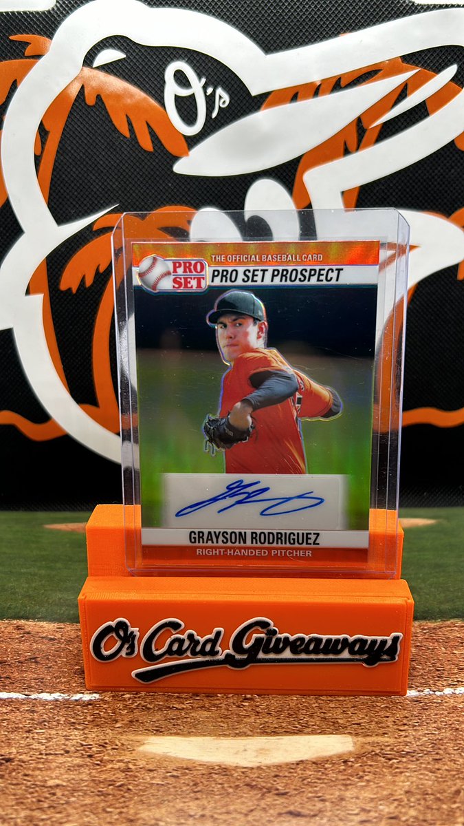 OsCardGiveAways's tweet photo. OS WIN!!!
Grayson was the stopper tonight. Held Cleveland to 2 runs through 7 K’ed 4 &amp; walked NONE. The Os backed him up with 4 runs,Cionel &amp; Kimbrel slammed the door shut!!!

Like &amp; retweet I’ll select 1 winner to receive this Grayson auto tomorrow during the game! #Birdland https://t.co/wIS6vXi2Q5