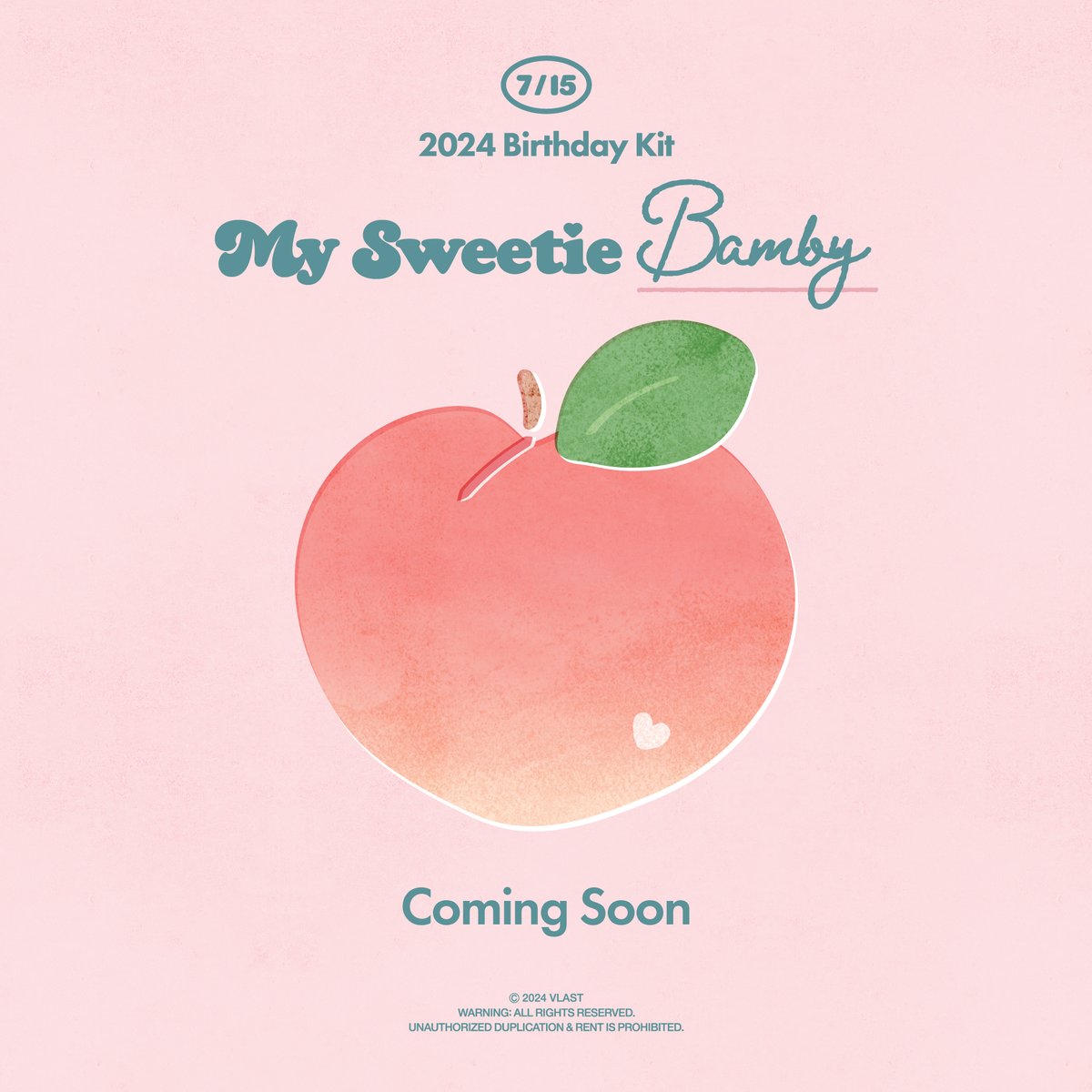 PLAVE バンビ 2024 バースデーキット My Sweetie bamby PLAVE 2024 BIRTHDAY KIT [ MY SWEETIE BAMBY ] COMING SOON 2024.07