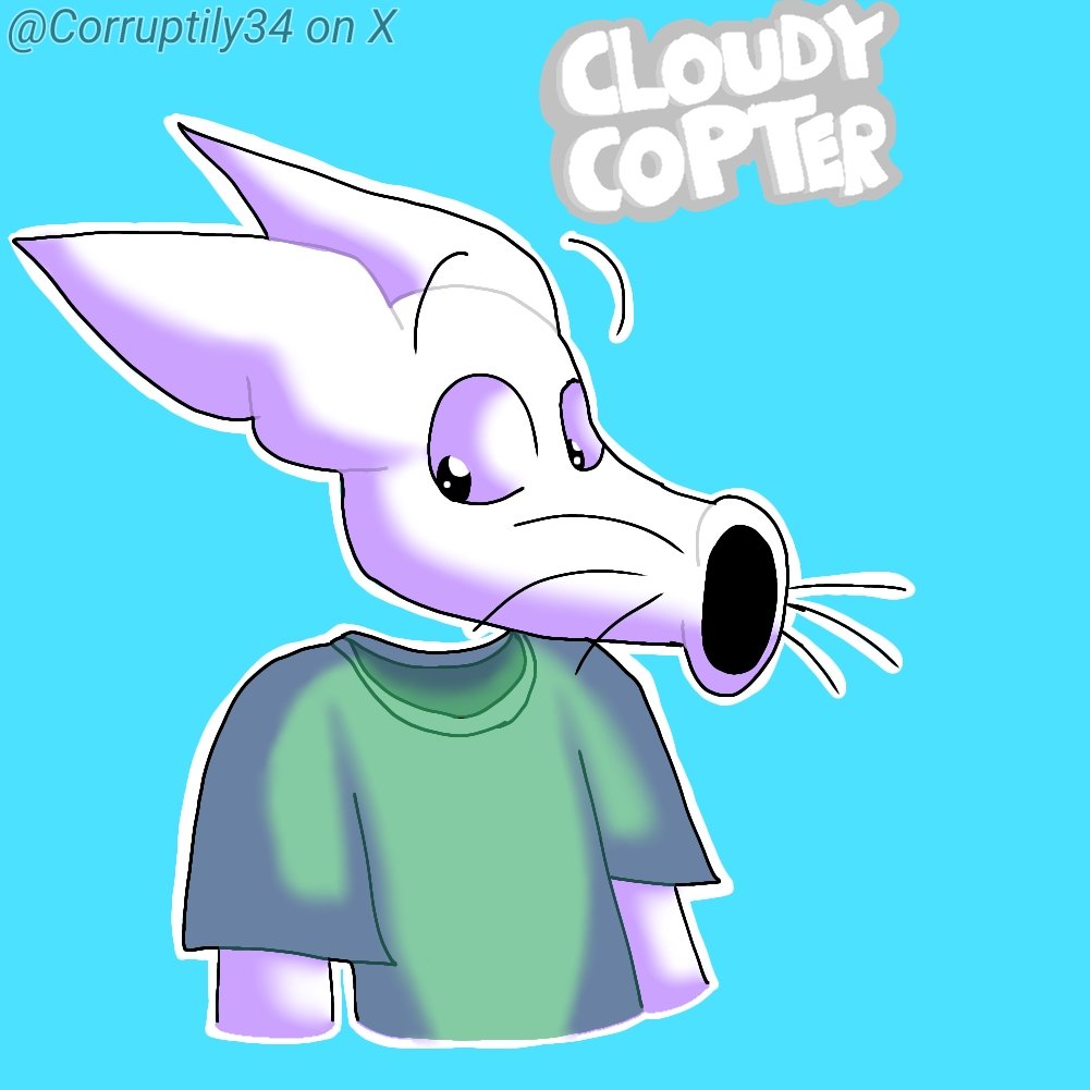 Corruptily34's tweet photo. Cloudy copter with his body in my AU he has a body that can be separated from the body and be the cloudy copter from baldi's basic
#BaldisBasicsfanart #Bbieal #BaldisBasics #cloudycopter https://t.co/485HrCEpTc