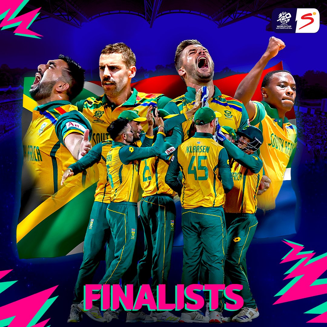 FOR THE FIRST TIME EVER THE PROTEAS ARE THROUGH TO A WC FINAL 🇿🇦❤️