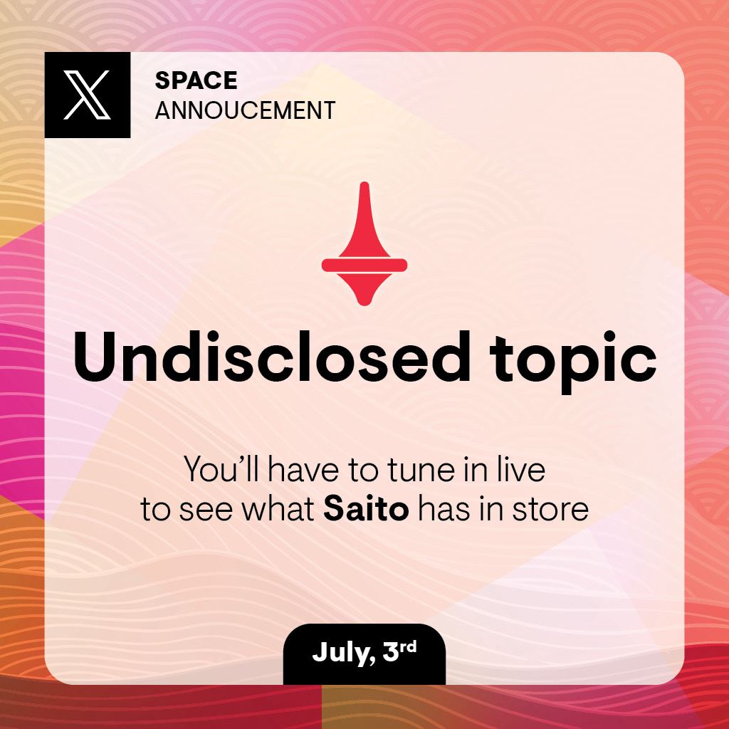 SaitoOfficial's tweet photo. https://t.co/FwVyM0podD