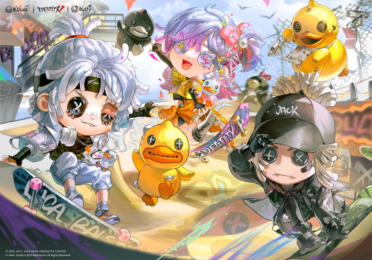 第五人格×B․Duckコラボ第二弾 コラボ終了まであと3日！ 楽しい時間は幕