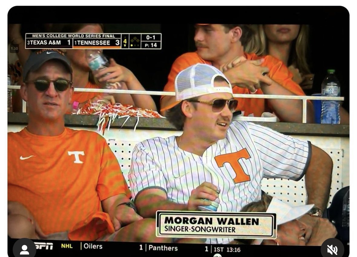 Morgan Wallen and his uncle.