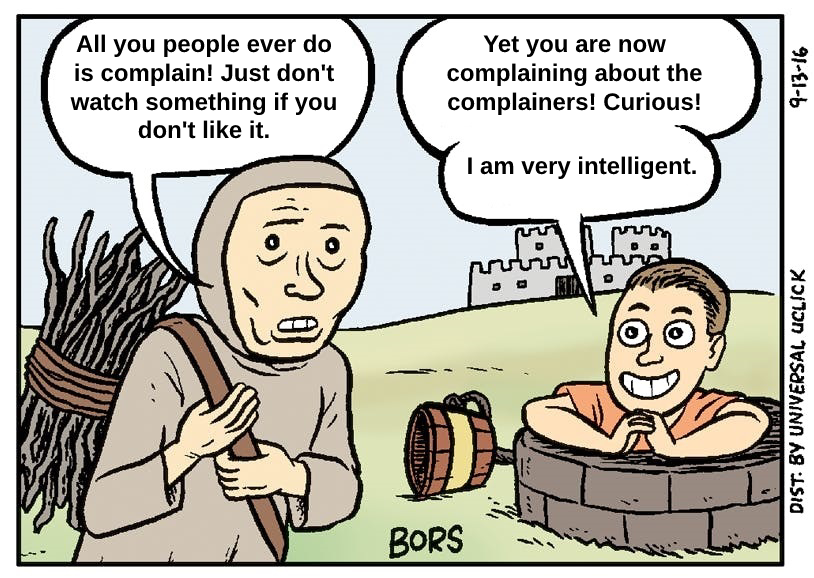 chunkydankmonky's tweet photo. Memes about complaining about complaining! https://t.co/RFTxU2ppnb