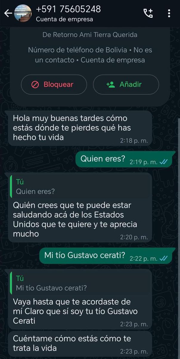 porqueTTarg's tweet photo. “Gustavo Cerati”

Por esta respuesta de una chica a un intento de estafa digital. https://t.co/NgteDCiYmz