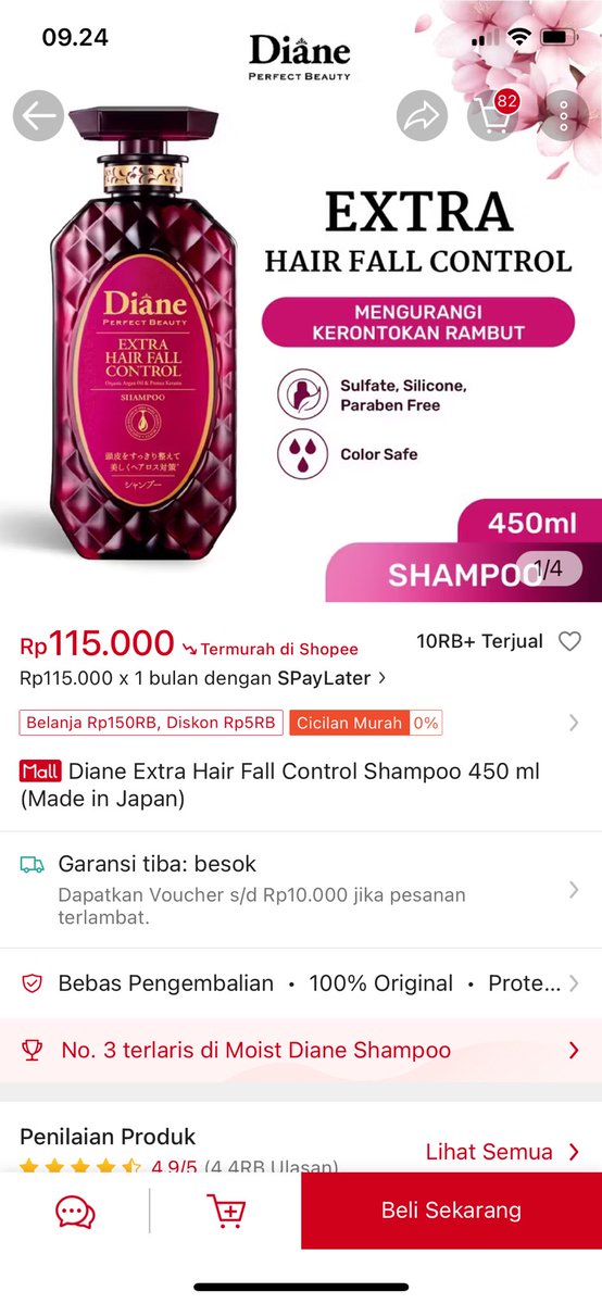 Sarkucaaa's tweet photo. @tanyarlfes Selama hamil rambut gw juga rontok parah pas awal awal, iseng beli karna katanya banyak yang bilang bagus, dan ternyata emng secocok itu 1000/100, wajib coba 👇🏻

https://t.co/5JpxOG9zYQ https://t.co/UzUrR2F7OQ
