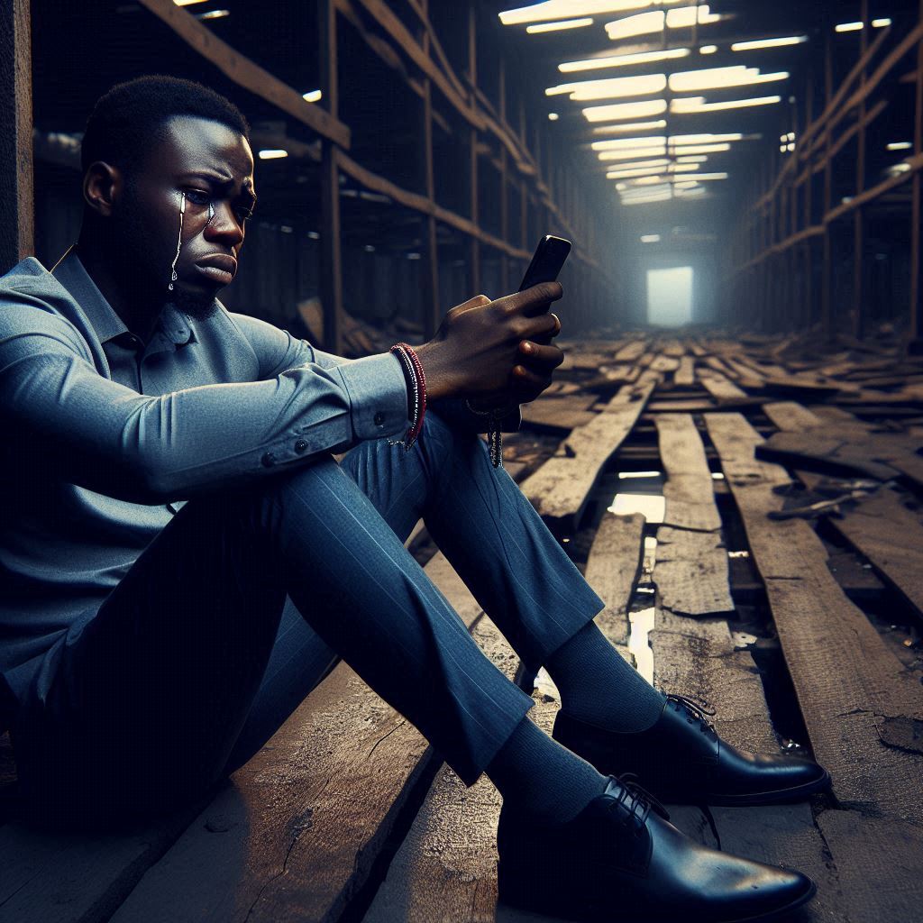 chikogu_Kenneth's tweet image. FOREVER NOT ALWAYS...

Ade sat on the splintered wooden floor of an abandoned shed, tears streaming down his face. The faded light of dusk filtered through the cracks, casting long shadows that mirrored his sorrow.... (1) #StoryThread #ForeverNotAlways