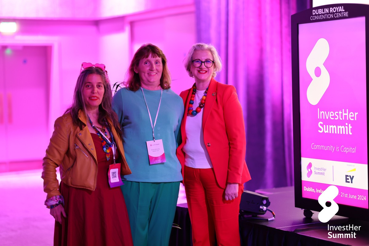 swdubwomen's tweet photo. @InvestHerSummit bringing together Women Founders. First time in Dublin  #InvestHerSummit2024 #CommunityIsCapital @Miss_Faru @mairinmurray @Iselina_H @greendubliner #WomenEmpowerment such a great success #womensupportingwomen https://t.co/GOZaXlHI6y
