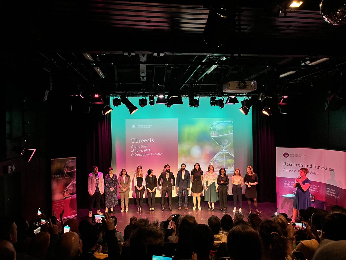 pramanick_ank's tweet image. Threesis @Galway_Research was all about ‘Time is precious, spend it wisely’
An overall great experience sharing my research work, meeting lovely people,and learning presentation skills. Pleased to make it to top 12 in the finale.
@Daly_Biofab_lab
@CURAMdevices
@uniofgalway