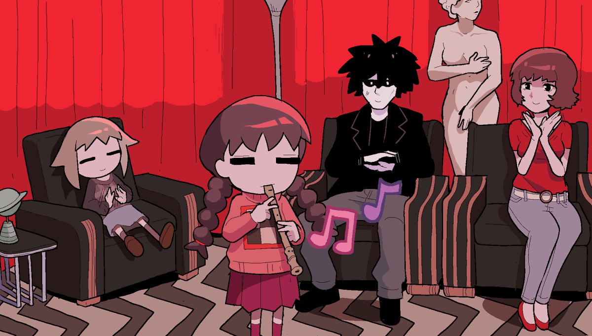 窓付き(ゆめにっき) 「」|psicochurrozのイラスト