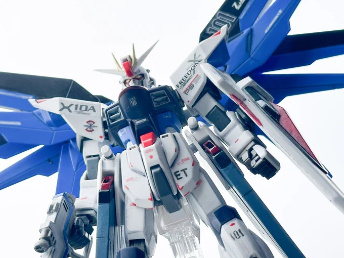 おはフリーダム!#今朝のガンプラ #ガンプラ 