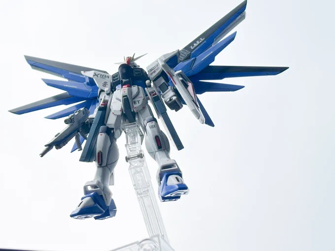 おはフリーダム!#今朝のガンプラ #ガンプラ 