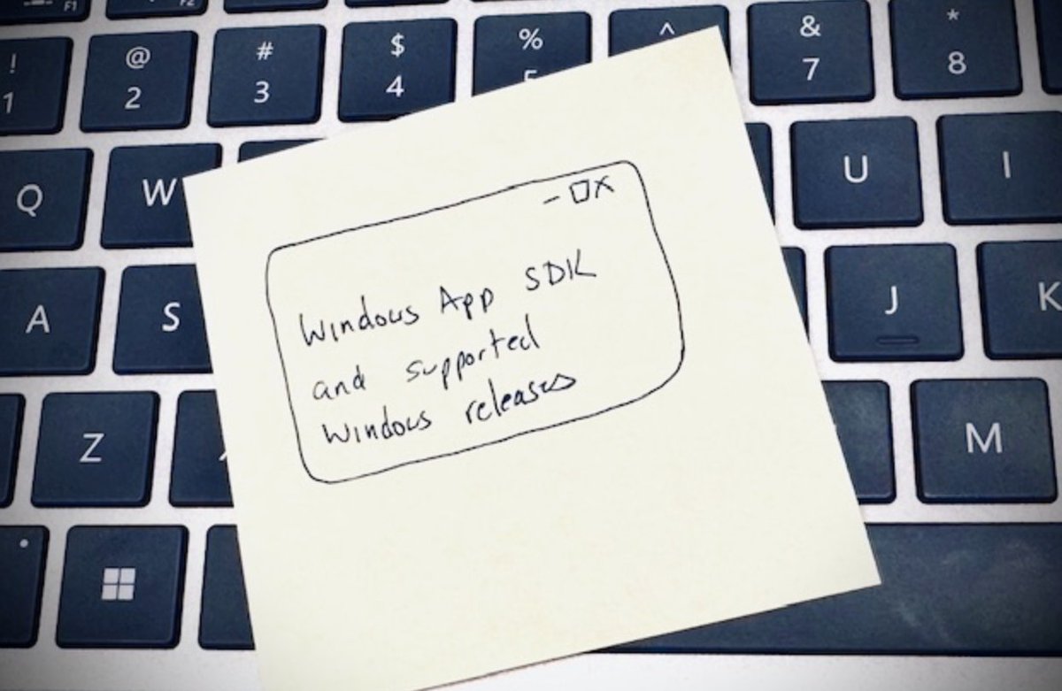 WindowsDocs's tweet photo. Learn which versions of Windows (client and server) are supported by the #WindowsAppSDK in this handy new guide that includes details on servicing categories, channels, and SKUs for each OS.
 
https://t.co/lo6gfFNizY
 
#WinUIWednesday #WindowsDev #WindowsClient #WindowsServer https://t.co/2XT6A1tvgf