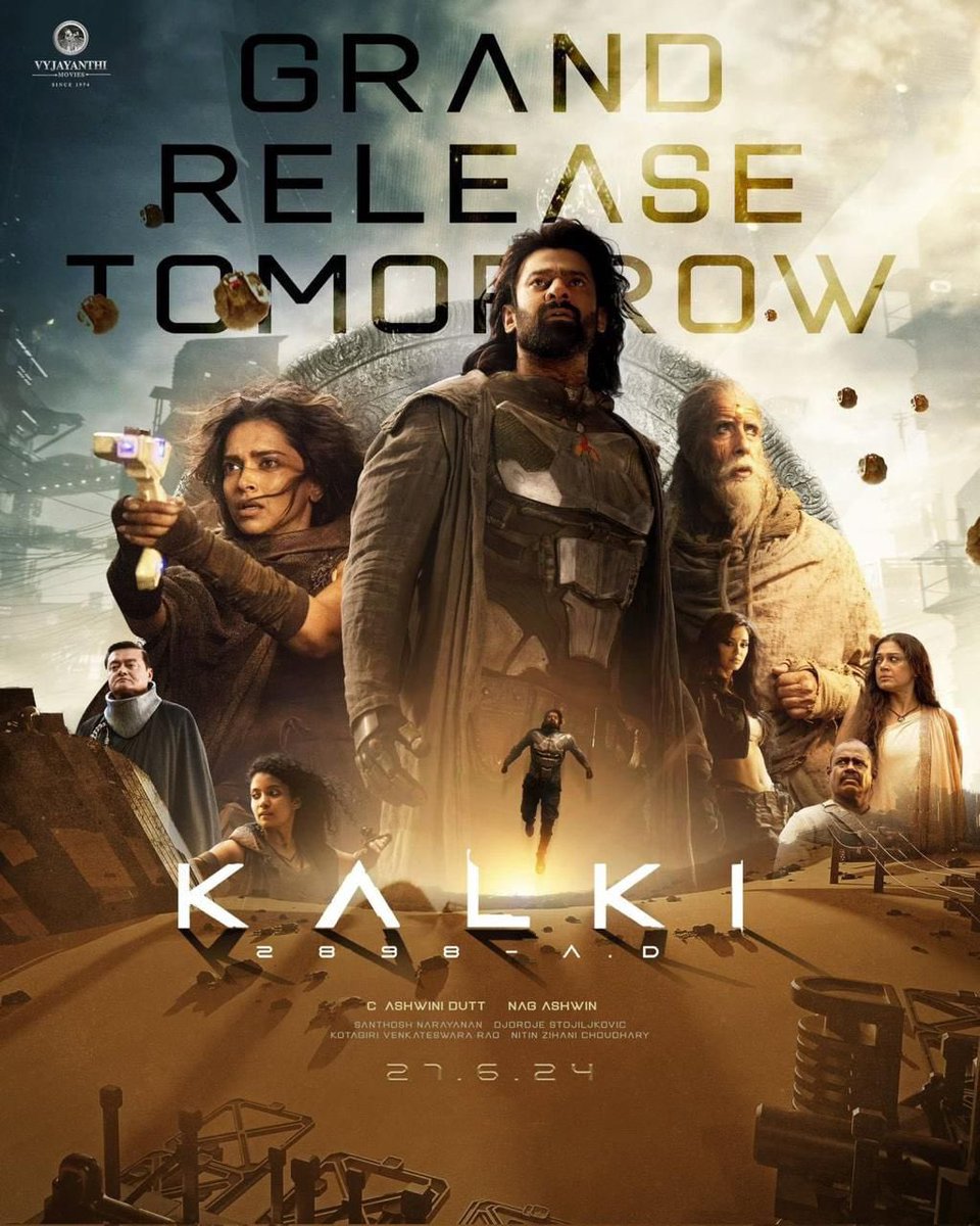 LetsXOtt's tweet photo. Then Bahubali   &amp;   Now #Kalki2898AD 🔥 https://t.co/cGA6Tm9O6S
