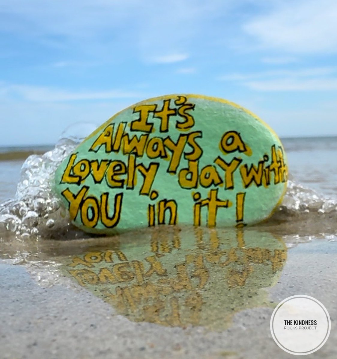 It’s ALWAYS a lovely day with you in it!
Tag a friend who you want to share this sentiment with🫶🏼
#thekindnessrocksproject