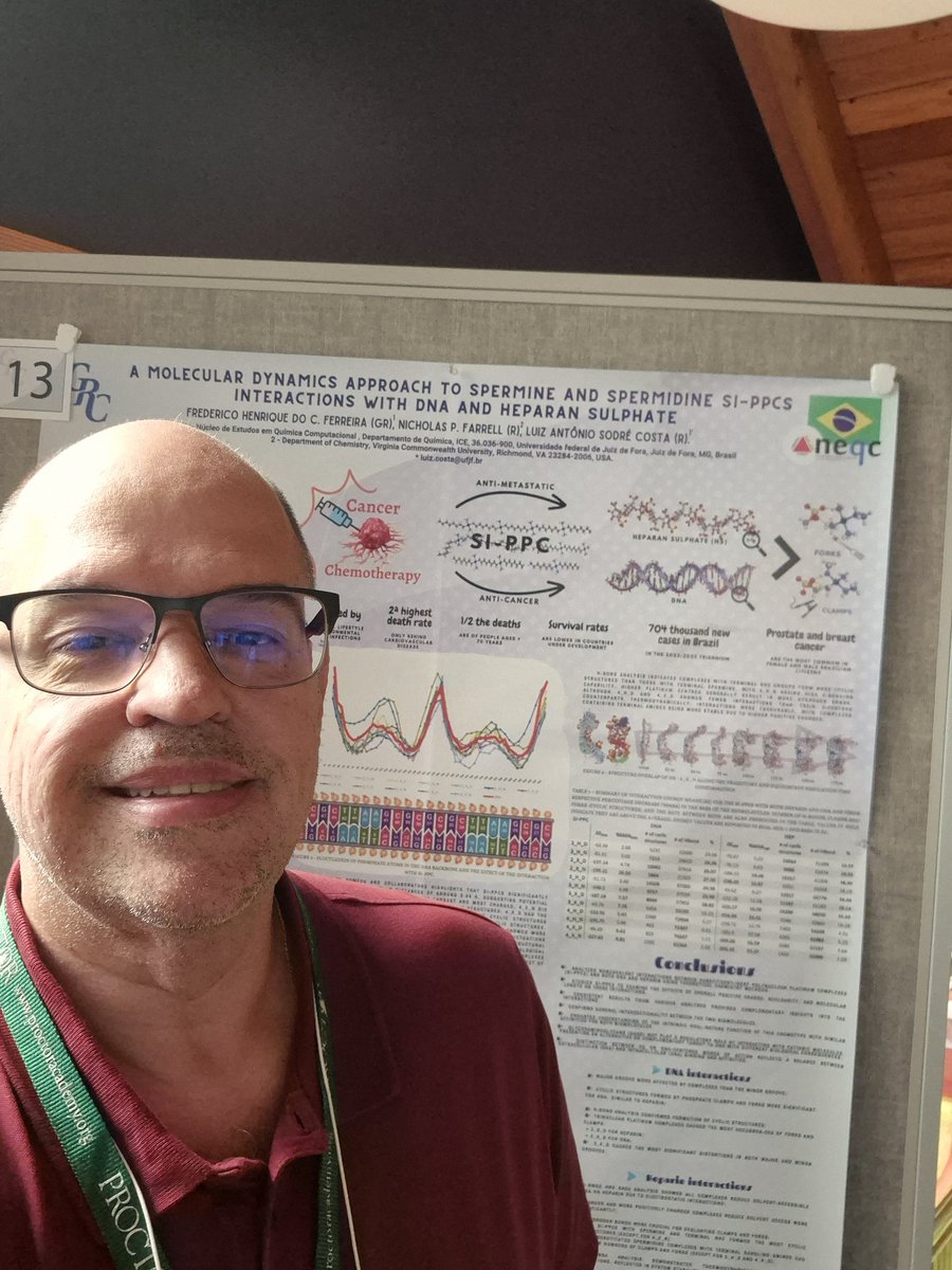 A Selfie 🤳 at my GRC #metalsinmedicine poster. Mission accomplished!