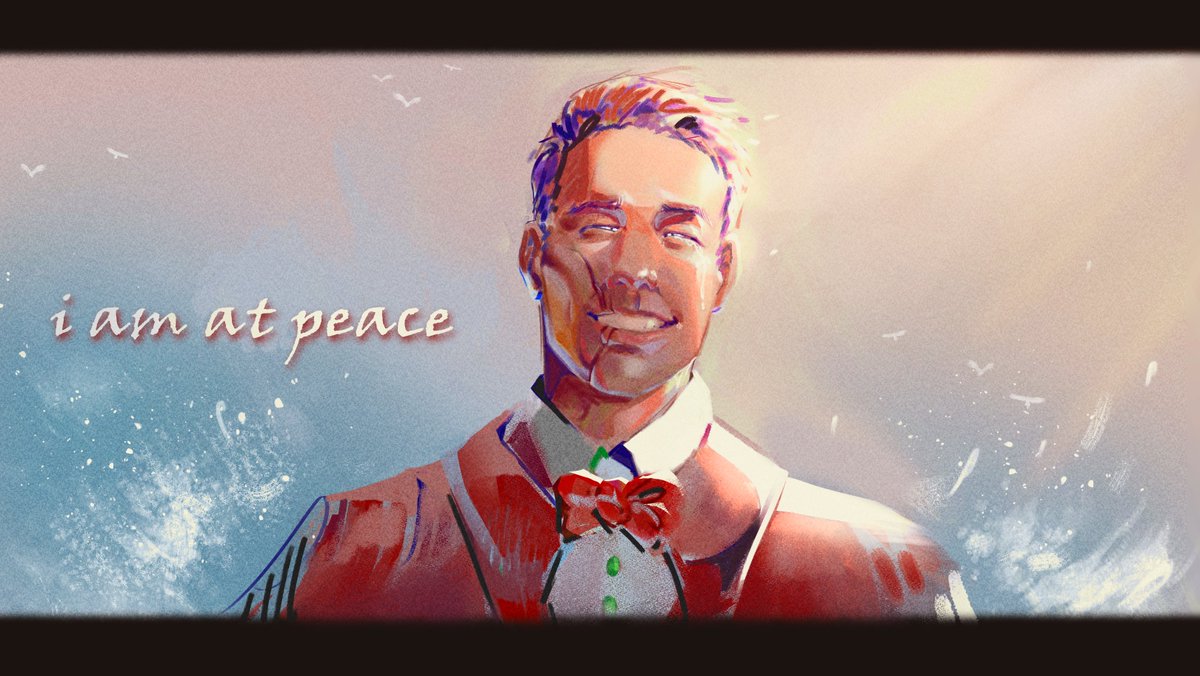 tea_curio's tweet photo. remember this piece from 2years ago ..... finally getting to see the other end of the gun 💔

#raymond #hiccups #chatterbox #clowns #nopixelfanart #rp https://t.co/hvm8baRvnG