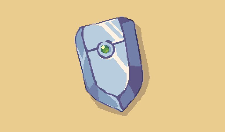 kazzter's tweet photo. Made Naofumi's #GreatShield for @Pixel_Dailies
#pixelart #shieldhero #pixel_dailies #ドット絵 https://t.co/flgzvaEJeD
