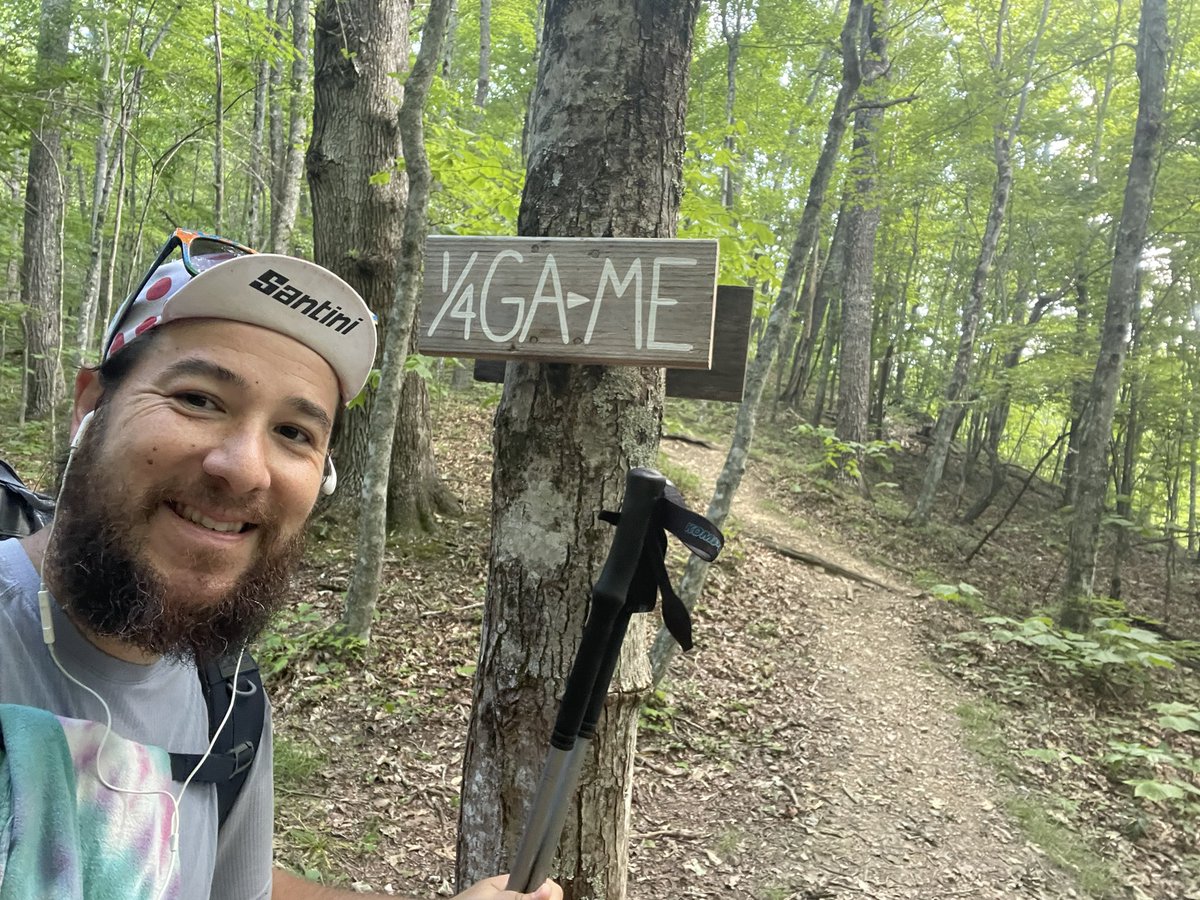 Math Problem of the Day! If Dr. Wang has hiked 1/4 of the Appalachian Trail, what fraction of the Appalachian Trail does he have left?