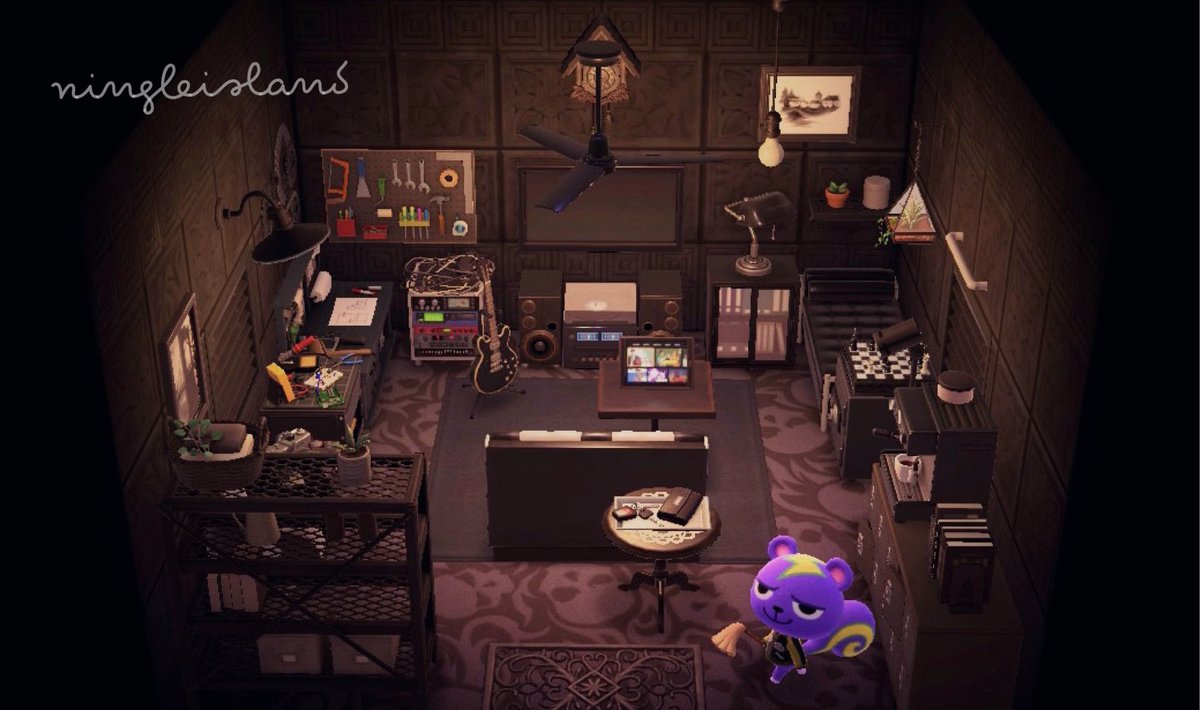“ Black ”
島民の部屋❷

趣味がつまった秘密基地⚡️
#あつ森 #あつ森写真部
#ACNH #AnimalCrossing